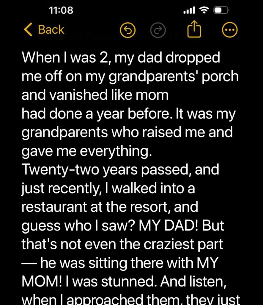 I Accidentally Met My Dad in a Restaurant 22 Years after He Abandoned Me on My Grandparents’ Doorstep