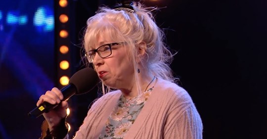 The judges jumped out of their seats when a 68-year-old woman sang an old hit. lets see full video..