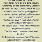 Three Italian Nuns !! (Funny Story)