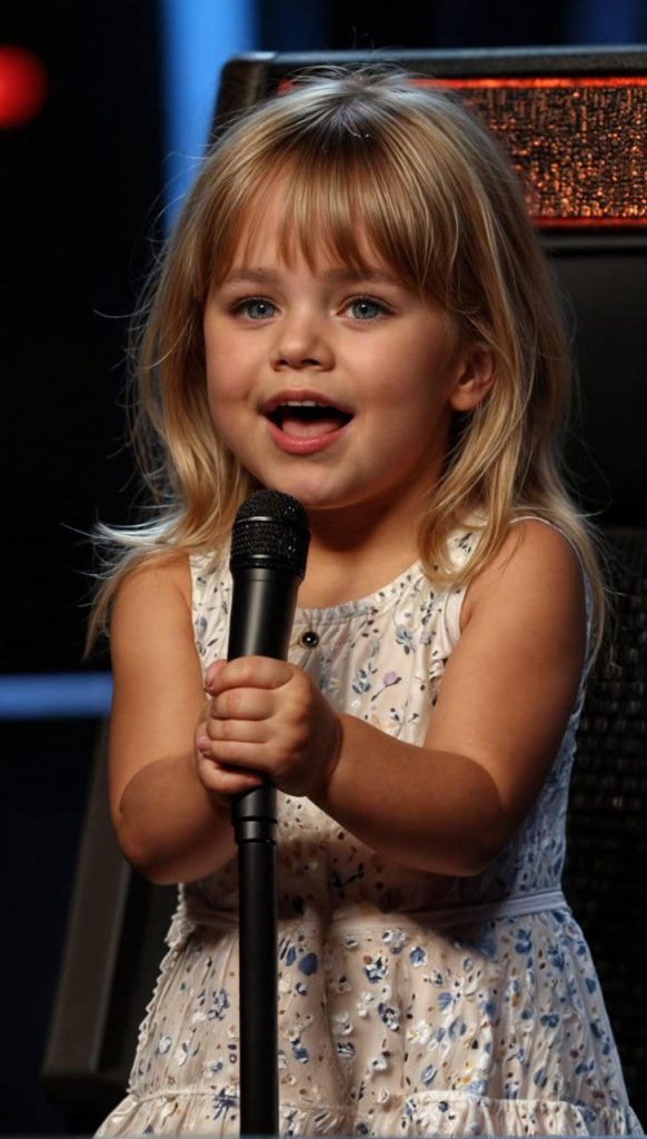 4-year-old talented baby melts hearts on The Voice with adorable singing