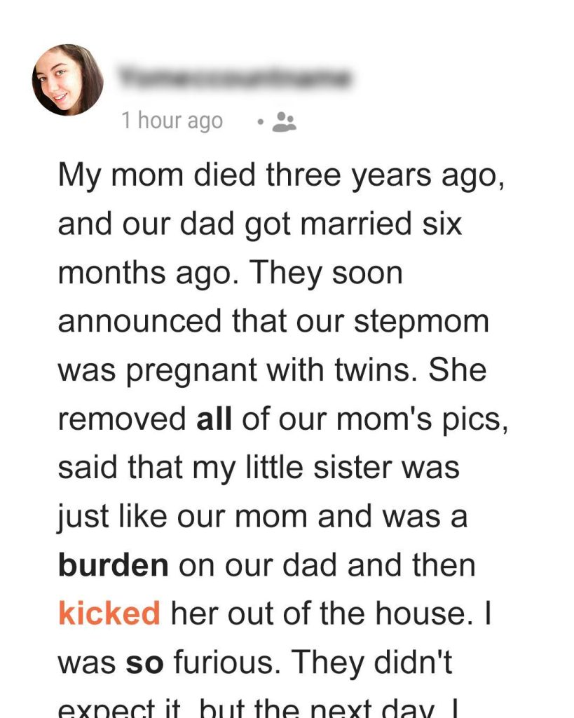 I Kicked Out My Widowed Dad & His Pregnant Wife after Discovering What She Did to My Little Sister