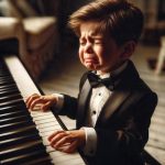 A 5-year-old piano prodigy played for his 101-year-old grandmother, fulfilling her final request and leaving him in tears.