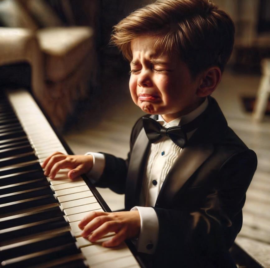 A 5-year-old piano prodigy played for his 101-year-old grandmother, fulfilling her final request and leaving him in tears.