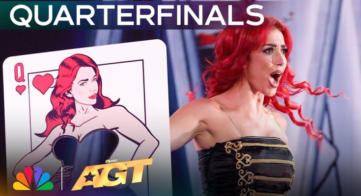 Magician Solange Kardinaly Pushes The Boundaries Of Quick Change | Quarterfinals | AGT 2024