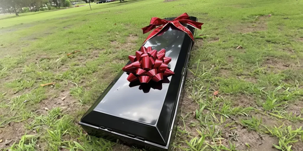 A Coffin with a Gift Bow Was Brought to Our Wedding During the Ceremony — I Nearly Fainted When It Opened