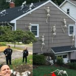 Neighbor’s Hilarious Response to Halloween Decoration Criticism Went Viral!