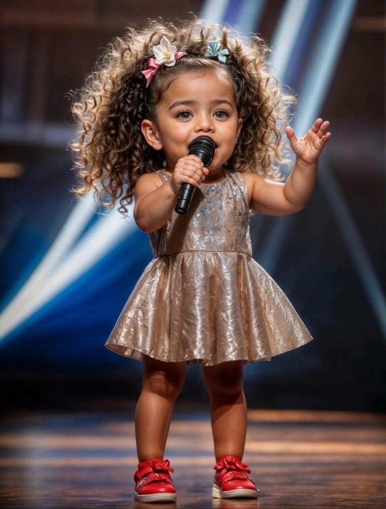 In an extraordinary display of talent, a three-year-old girl captivated the world with her rendition of a classic song that’s been cherished for over four decades