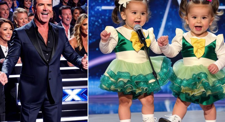 Simon Cowell started yelling like crazy! These little miracles sang a song that Simon could not speak