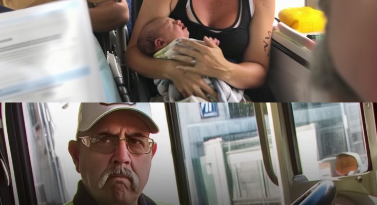 Bus Driver Insults Breastfeeding Mom Unaware Her Husband Would Get in at Next Stop – Story of the Day