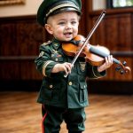 Incredible! A 2-year-old child plays the violin, leaving the audience in tears with her stunning performance!