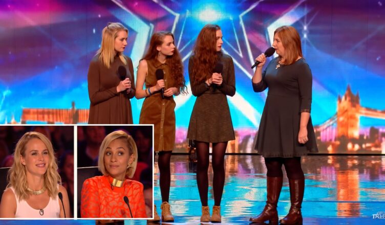 Mother and daughters surprise Simon Cowell with their singing chops