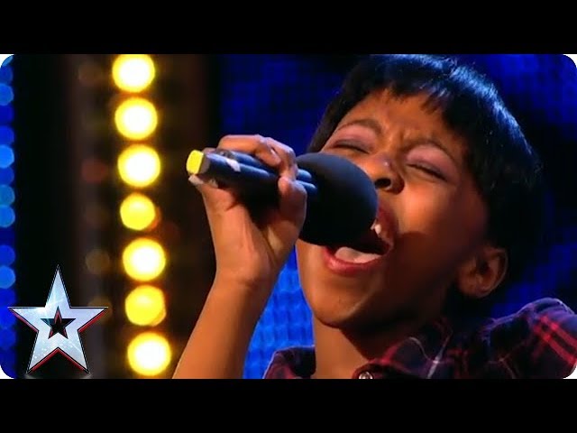 11 year old Diva Asanda Jezile sings Diamonds | Britain’s Got Talent