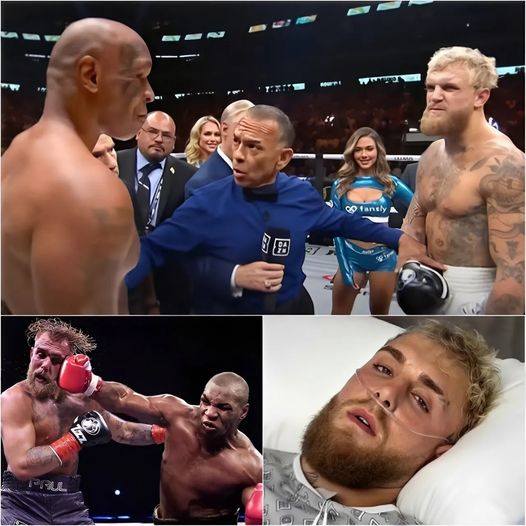 Mike Tyson Destroys Jake Paul in a Blazing 40-Second Knockout, Shocking Fans in Unforgettable Clash