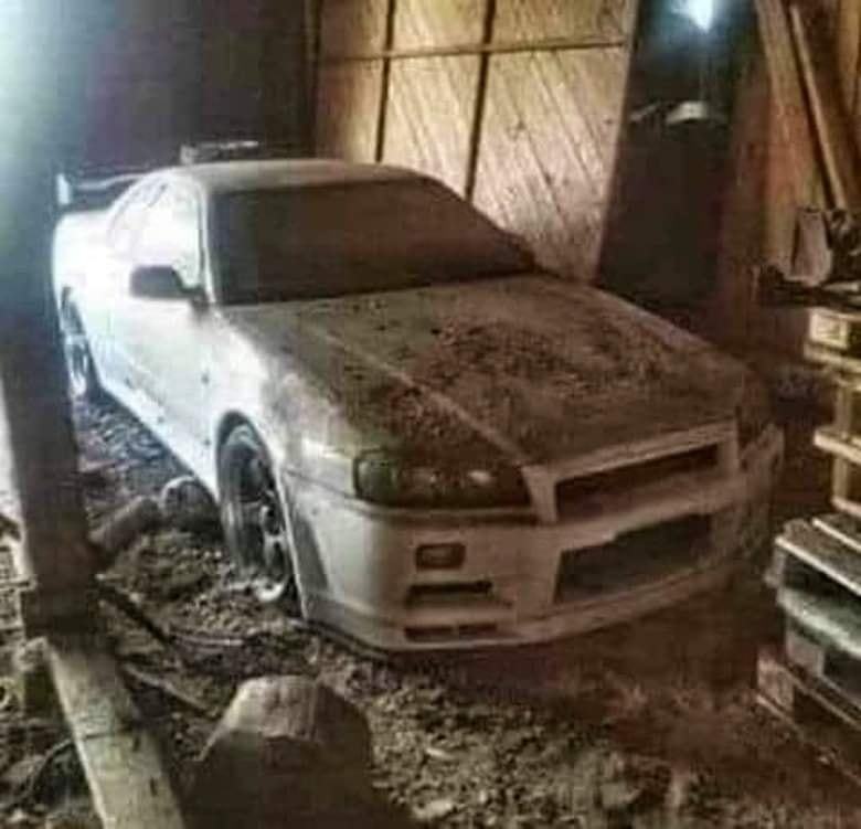 A father gave his daughter the car in the picture as a gift. The father intended to test his child in order to teach her a valuable lesson about life.