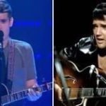 It’s Elvis Presley’s grandson! No one expects a 16-year-old to sound exactly like him, but he does. Elvis is back