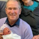 George W. Bush Proudly Welcomes Grandson Named In Tribute To His Great-Grandfathers