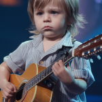 A 4-year-old boy stepped onto the stage, looking small and innocent—then he started singing, and the entire room froze. With a voice that defied his age, he delivered a legendary 50-year-old song with breathtaking passion, leaving the audience in absolute shock. What happens next will give you chills! Watch the full video in the comments below !