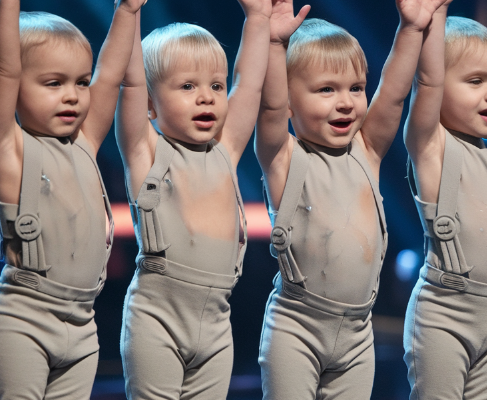 You won’t believe what happens when these four boys start singing in church!