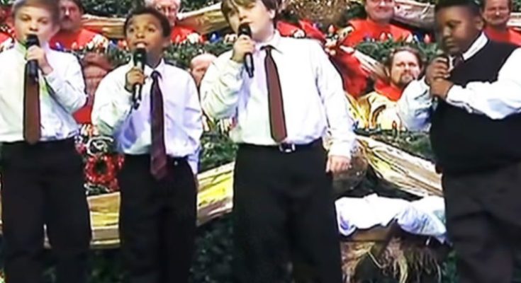 Four Boys Singing in Church Is the Funniest Thing I’ve Seen. Keep Your Eyes on the Boy in the Vest.